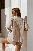 SAMPLE-Cressida Shorts - Tan