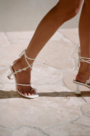 Bobbi Heels - White