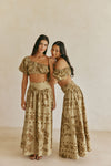 Yumi Skirt - Ancienne Green