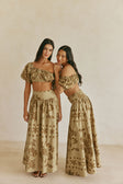 Yumi Skirt - Ancienne Green