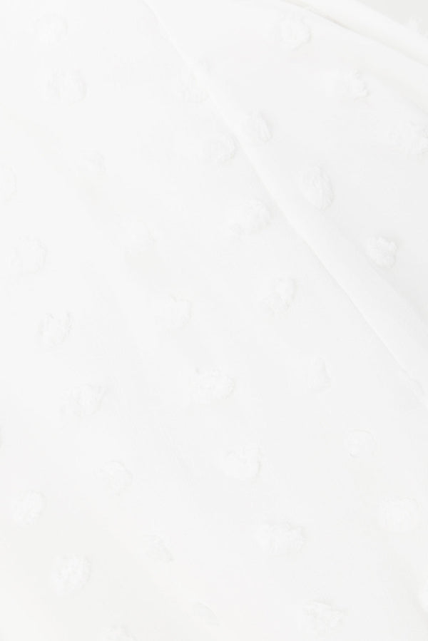 Miliano Adjustable Thin Strap Panelled Maxi Dress - White