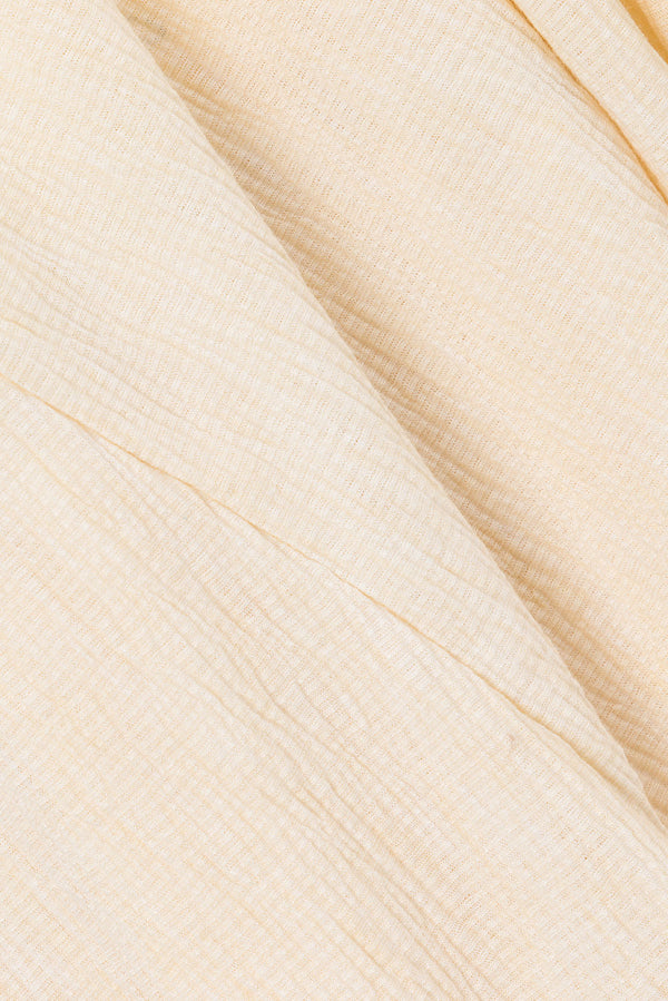 Cream Halter Top Overlay Ayden Jumpsuit