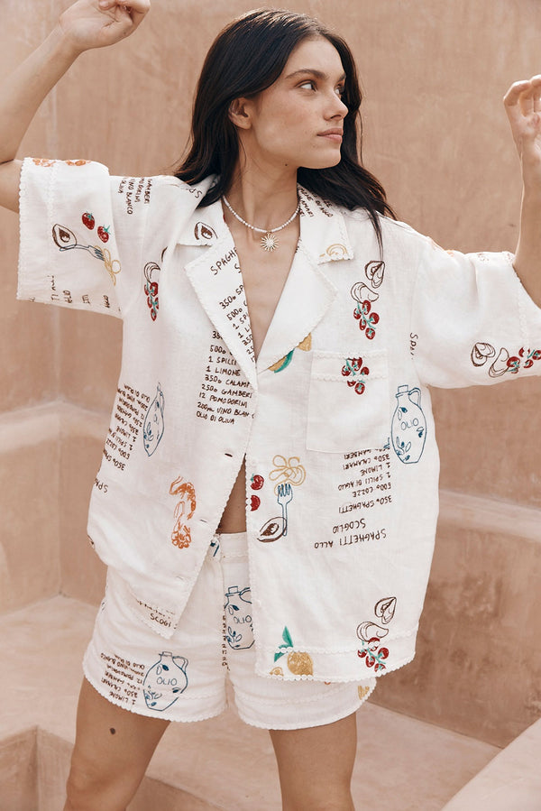 Praino Shorts - White