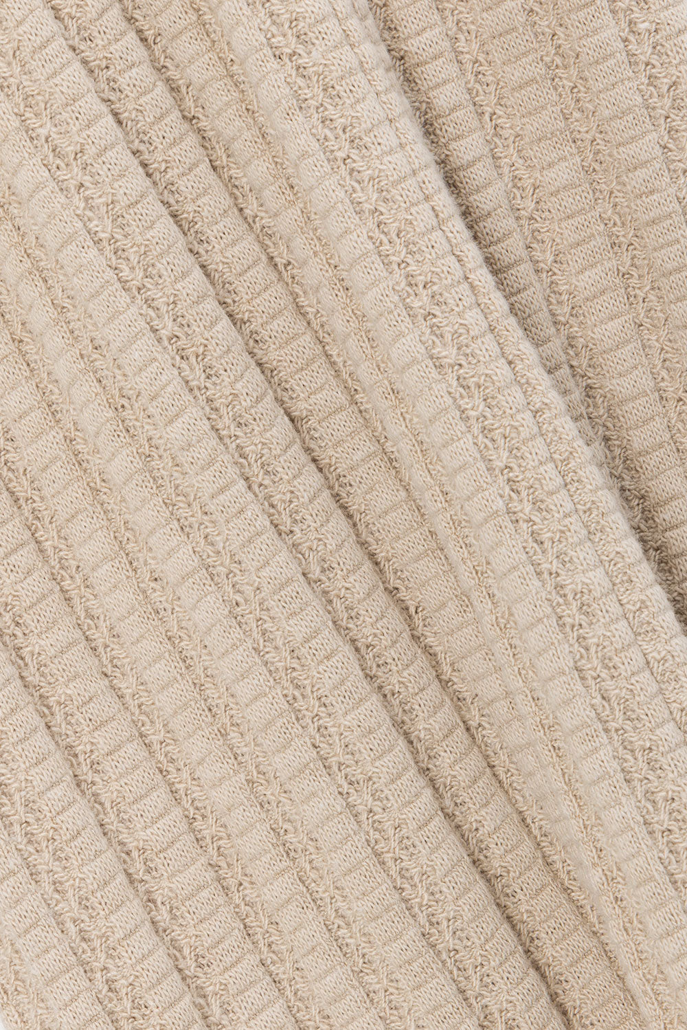 Beige Woven High Waist Wide Leg Eila Pants