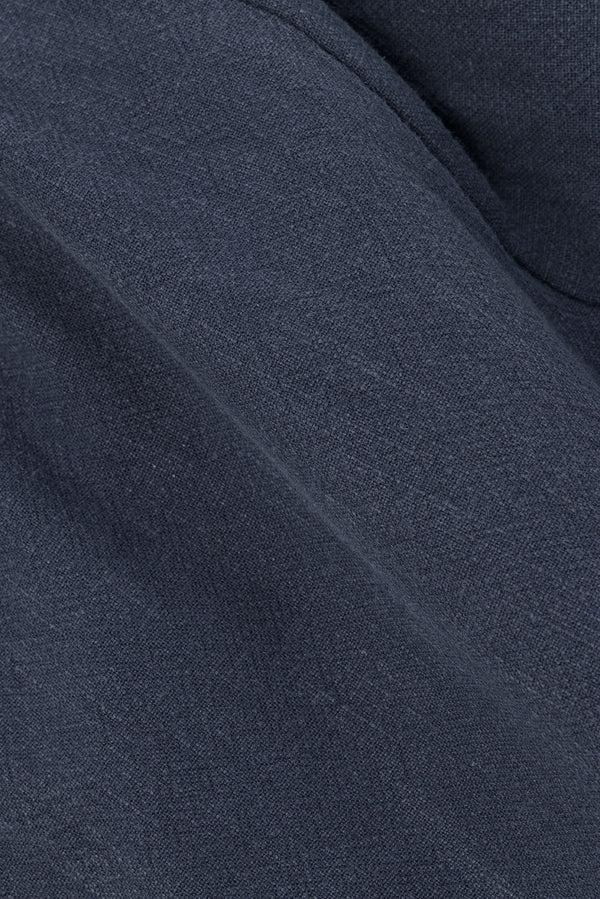 Dark Blue Denim Elastic Drawstring Elixir Shorts