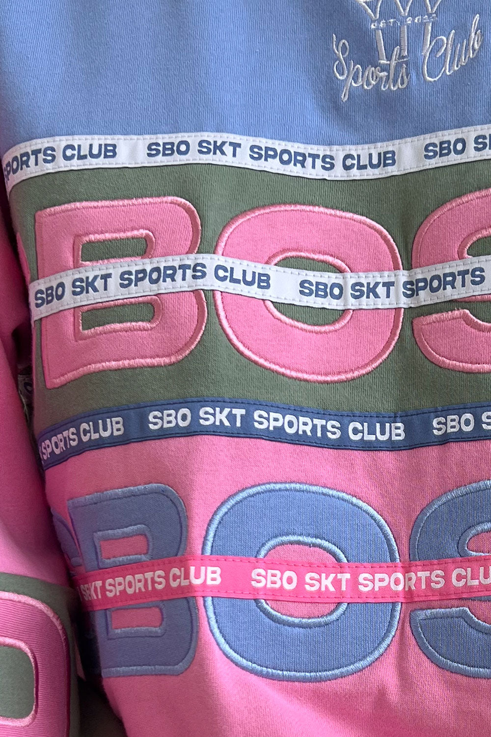 Nakia Oversized Vintage Sweater - Pink