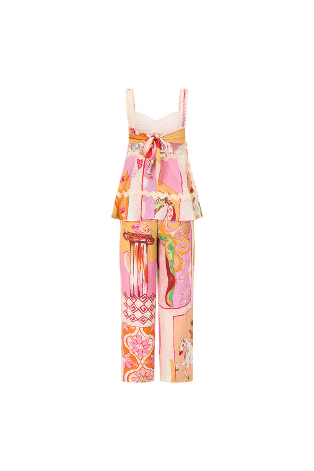 Belize Jumpsuit - Theotokos Peach