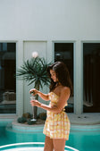 Ali Cutout Playsuit - Yellow