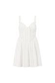 Laurenne Mini Dress - White