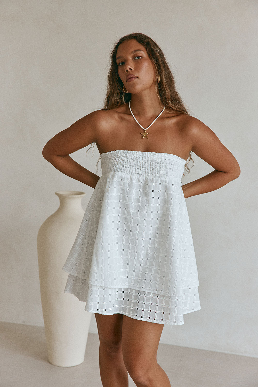 Rocio Dress - Lattice