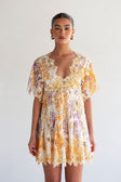 Gramercy Mini Dress - Floreale Mellow