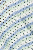 Erin Knit Top - Blue White Green