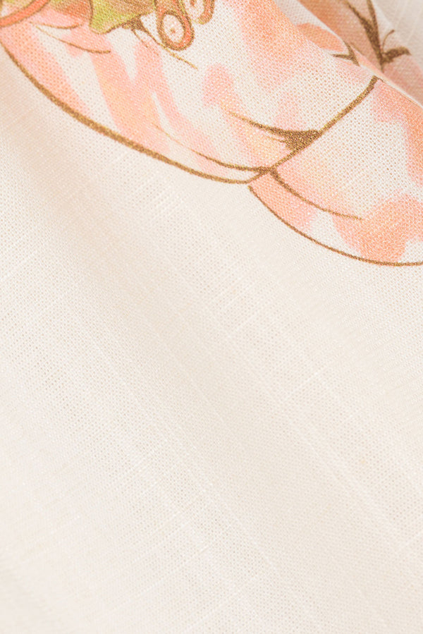 White Island Time Drawstring Elastic Kaia Pants