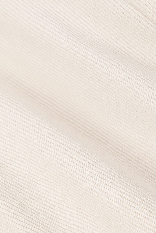 Cream Elastic Waist Medley Bike Shorts