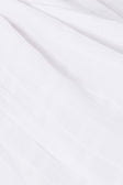White Plaid Elastic Drawstring Jetta Shorts