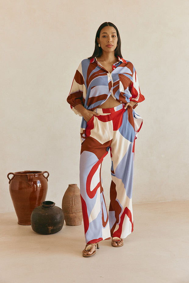 Dia Pants - Valley Red