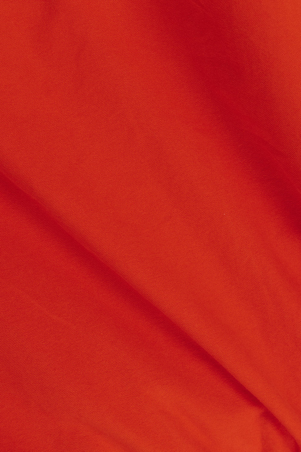 Cherry Red Long Sleeve Panelled Flounce Akel Top