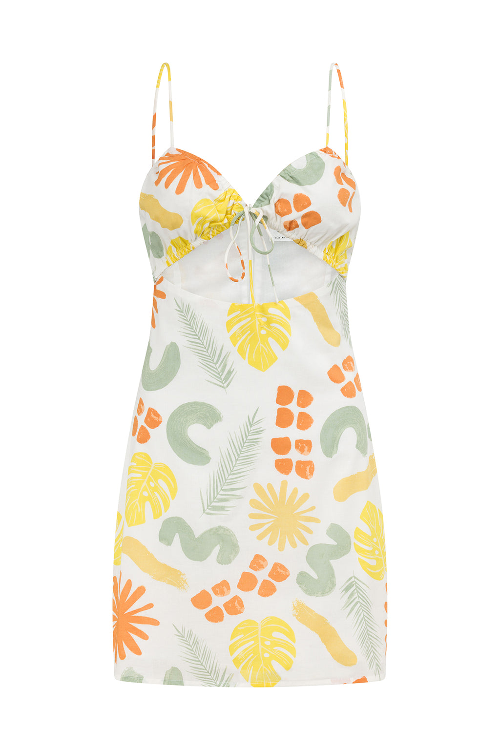 SAMPLE-Emelie Dress - Desert Leaf