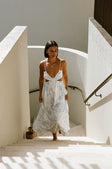 SAMPLE-Elexa Maxi Dress - Honey Floral