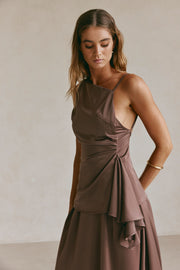 SAMPLE-Hailey Top - Chocolate