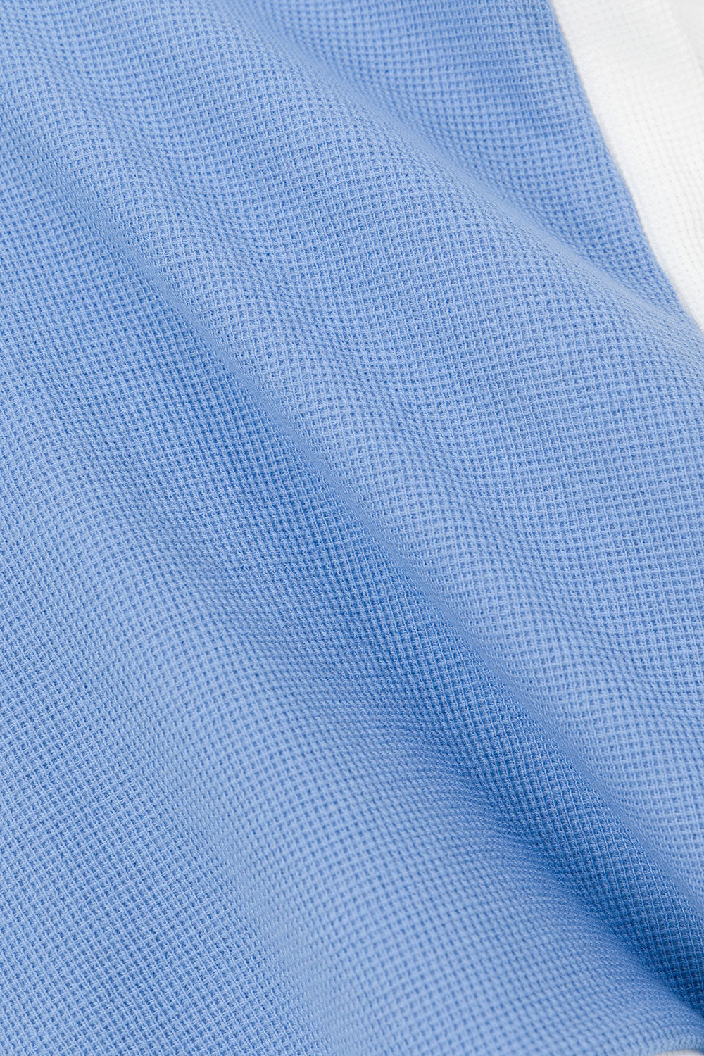 Blue Knit Longline Mini Kenia Dress