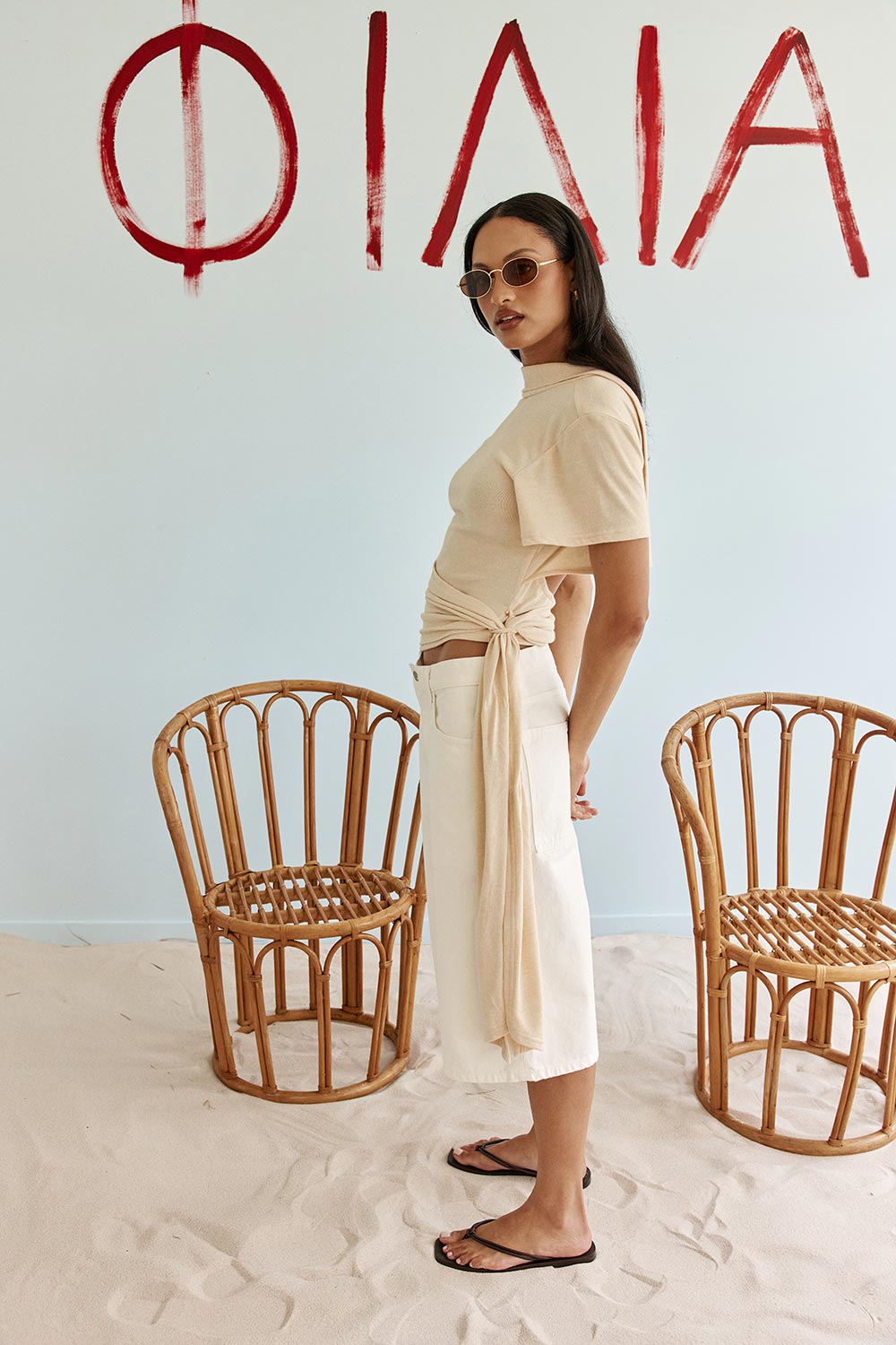 Locket Top - Cream