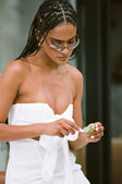 SAMPLE-Arlet Halter Dress