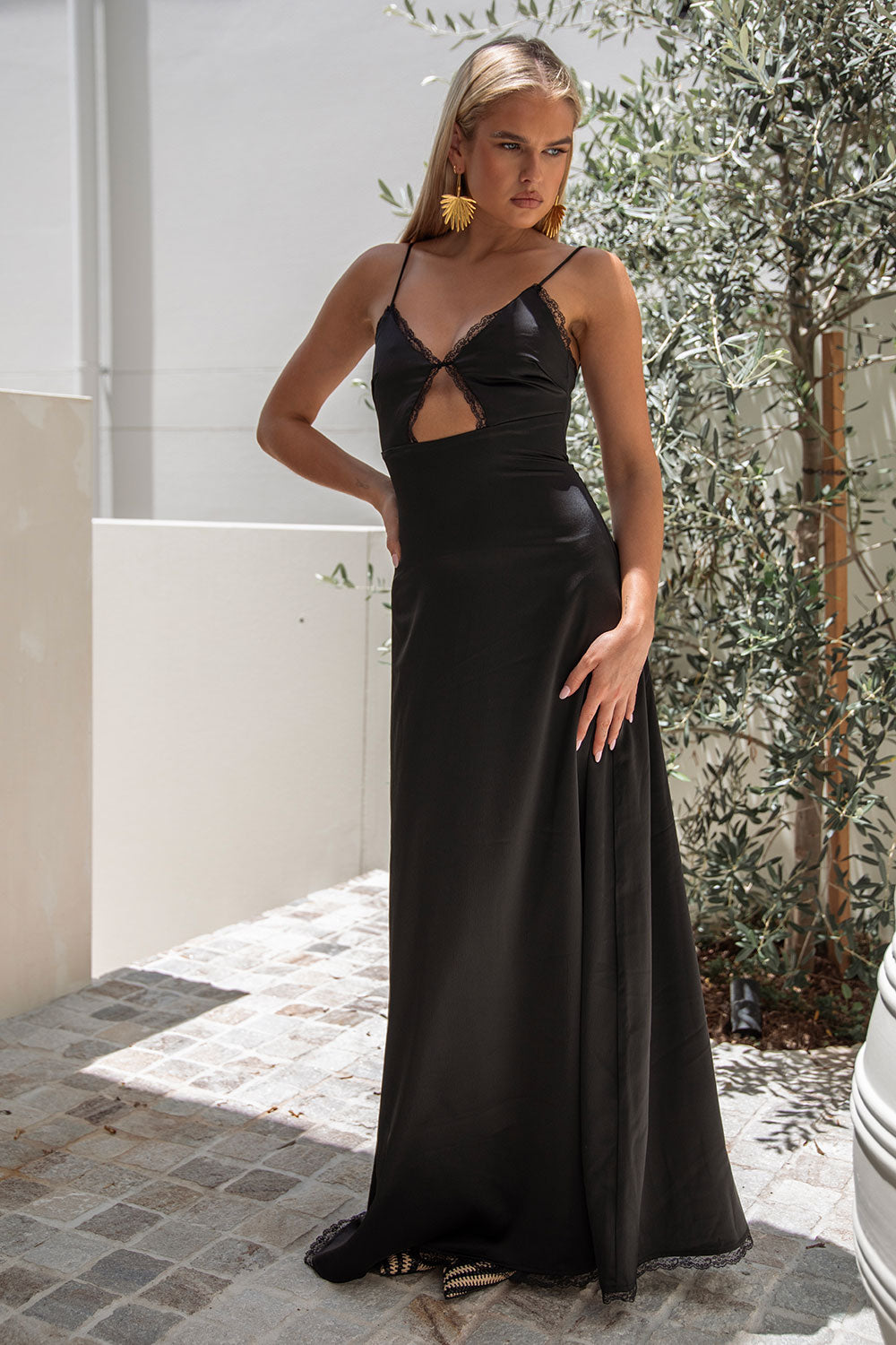 Remington Cutout Dress - Black