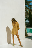 SAMPLE-Milena Playsuit - Toffee