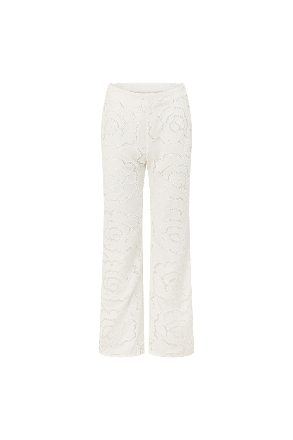 Whimsy Pants - Flower Cutwork