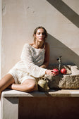 Suka Crochet Top - Cream White