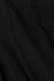 Black V Neckline Wrap Sandy Playsuit 
