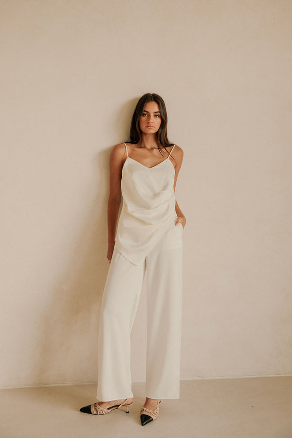 SAMPLE-Zarah Pants - Ivory