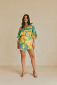 SAMPLE-Cascade Top - Morning Yellow