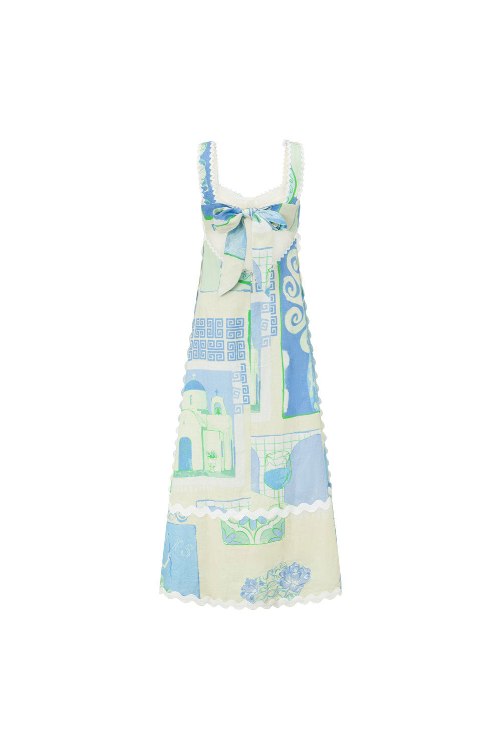 SAMPLE-Deluca Dress - Theotokos Ocean