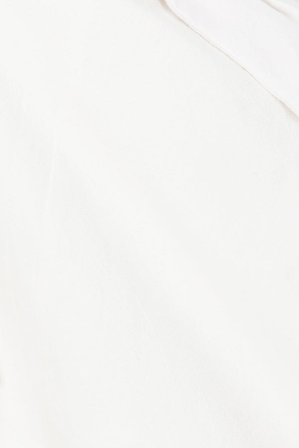 Bridal White Front Twist Mini Julia Dress