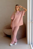 SAMPLE-Celine Pants - Blush