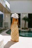 Strapless Boracay Maxi Dress - Tan