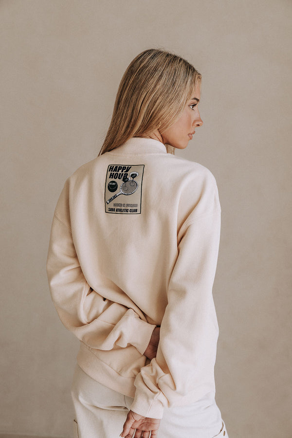 Green and Cream Fleece Oversized Vintage Kilkenny Sweater