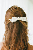 Bonnie Bow Clip White