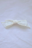 Bonnie Bow Clip White