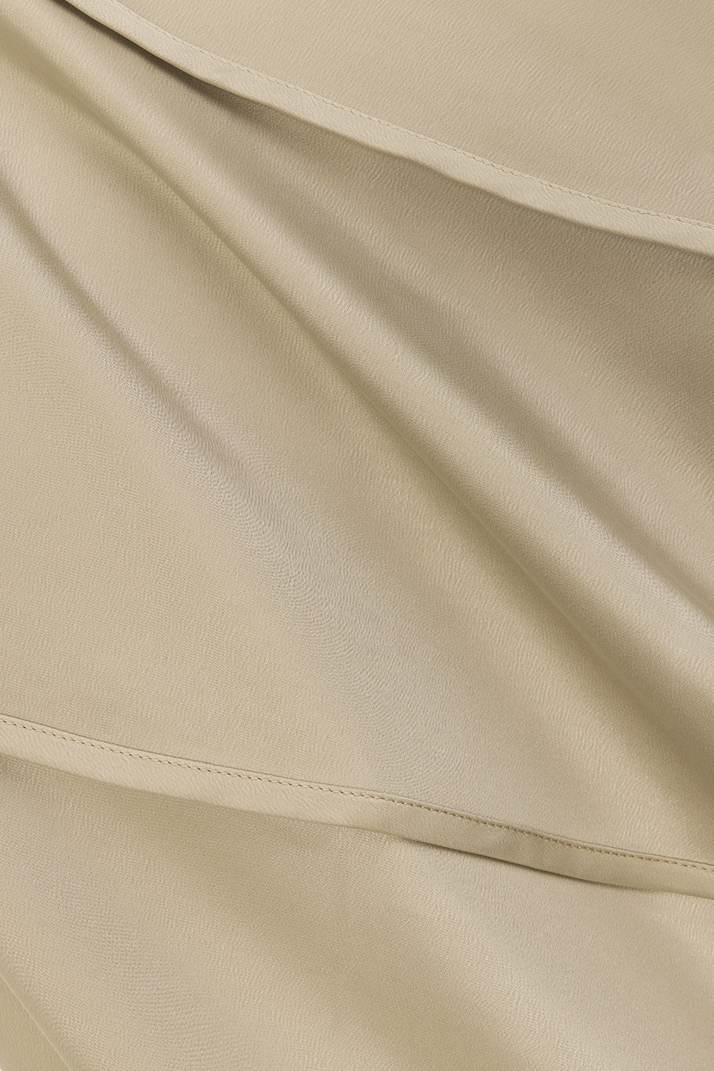 Khaki Green Panel Maxi Daleyza Dress