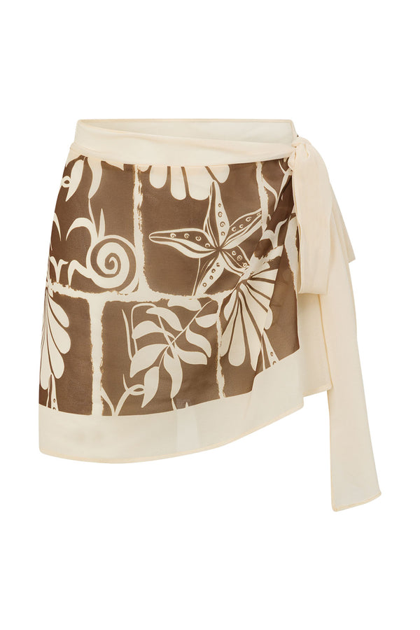 Tiaro Sarong - Painted Tiles