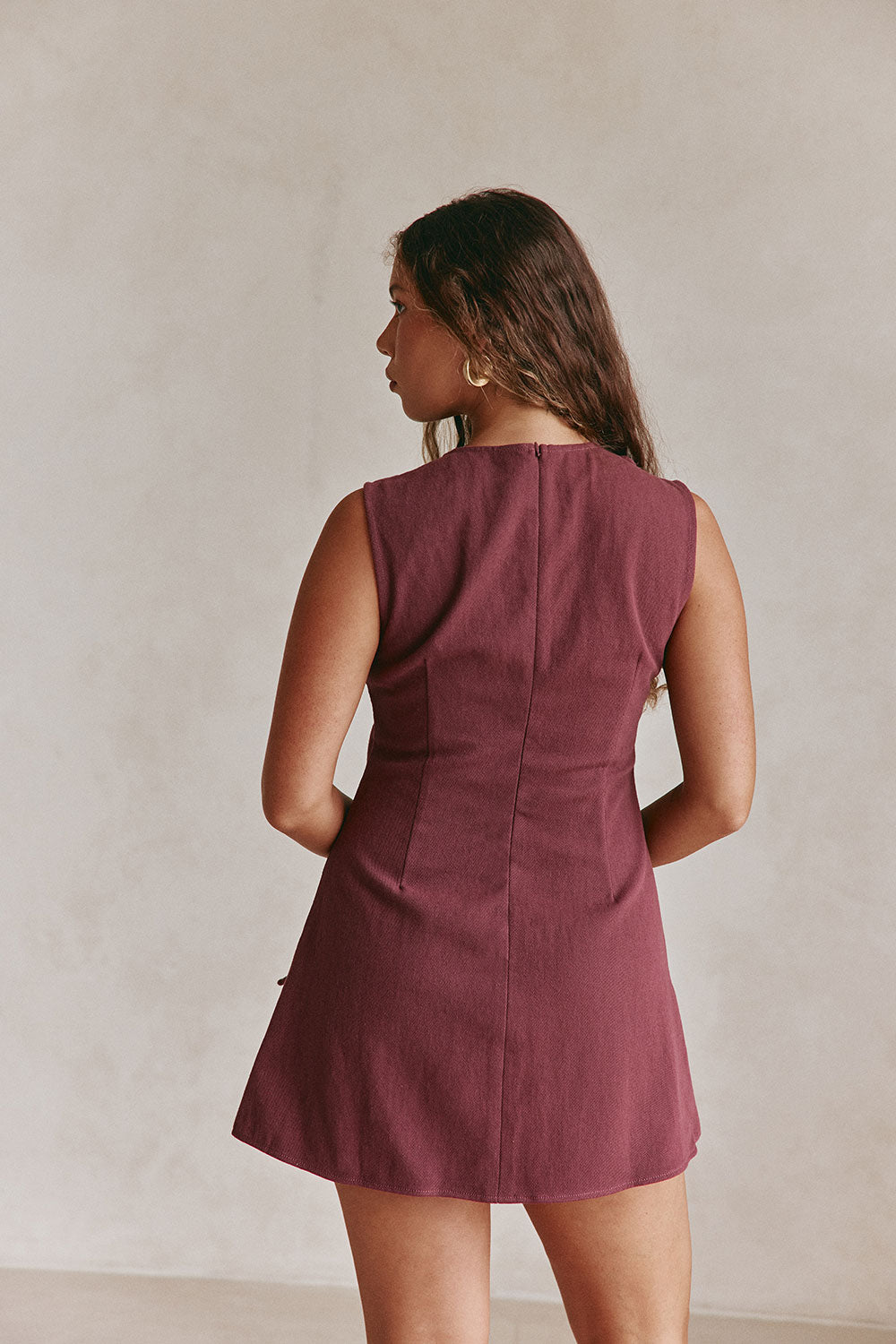 Kapri Dress - Merlot