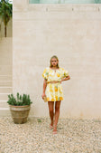 Milo Mini Dress - Yellow