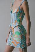 SAMPLE-Tyra Lace Up Dress - Calista Aliza
