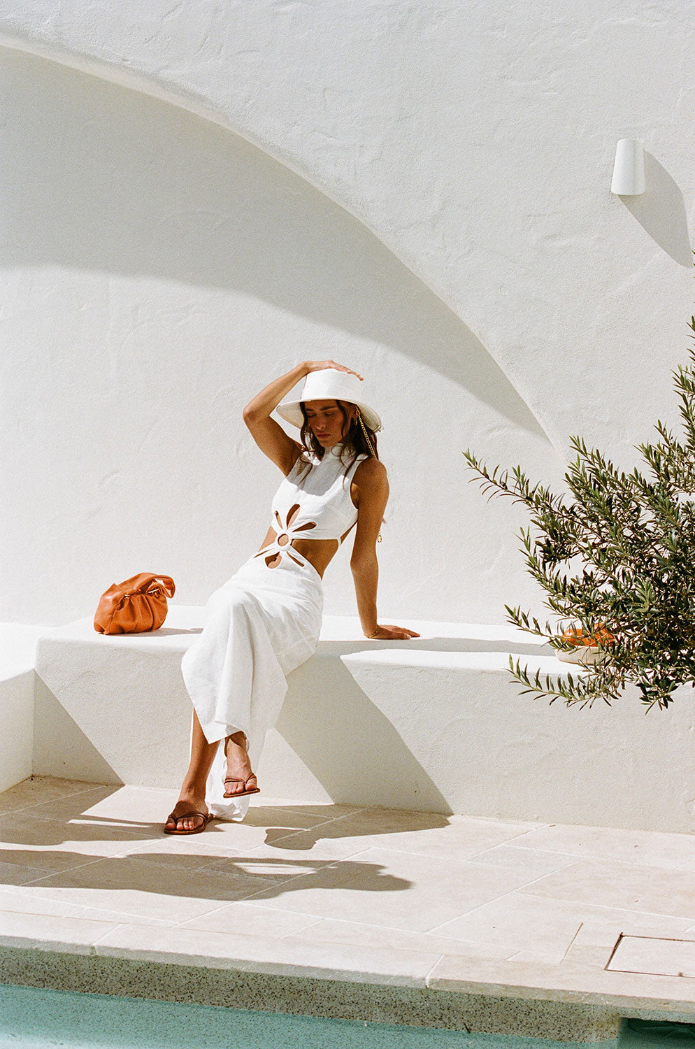 SAMPLE-Omnia Midi Dress