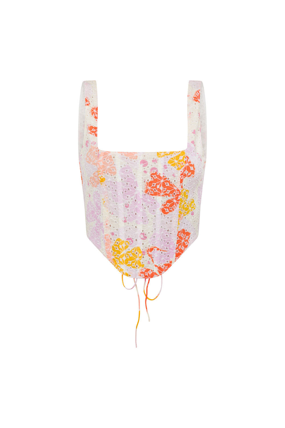 SAMPLE-Keara Corset Top - Pollen