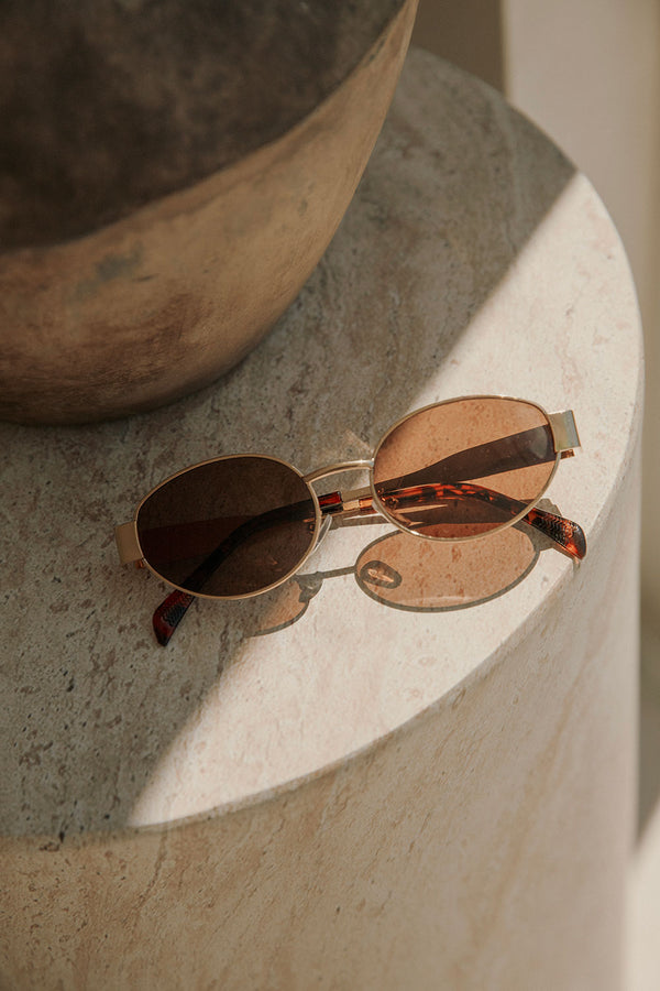 Katana Sunglasses - Brown