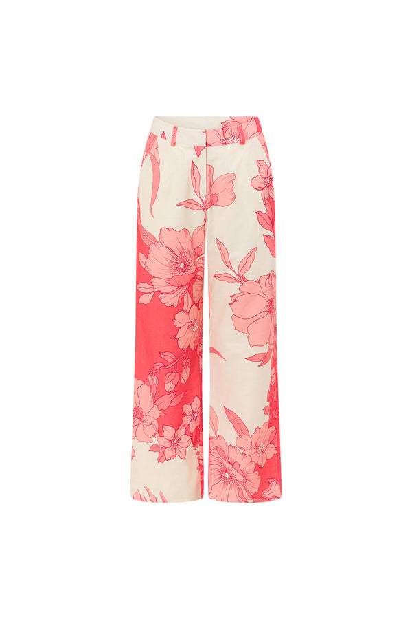 Lulu Pants - Flora Sunset